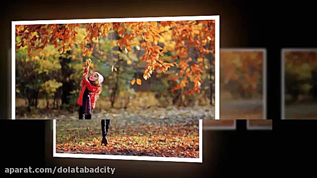 پاییز زیبا و دل انگیز با سکوت...