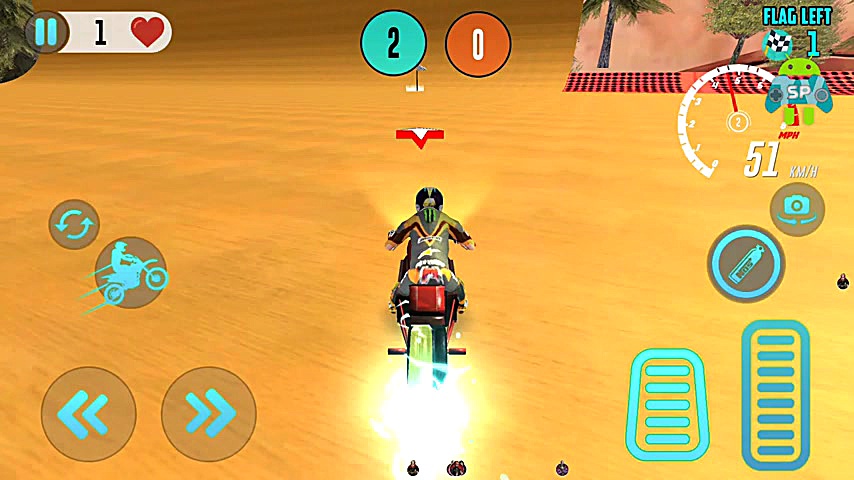 Light Bike Stunt Racing Game |...