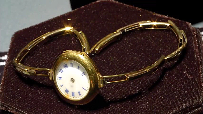 اشیاء پیدا شده از کشتی تایتانی...