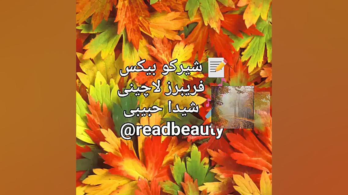 پاییز که می آید، شیرکو بیکس، خ...
