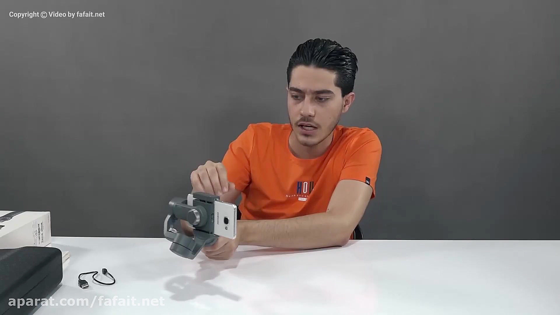 آنباکس گیمبال (پایه لرزشگیر) د...