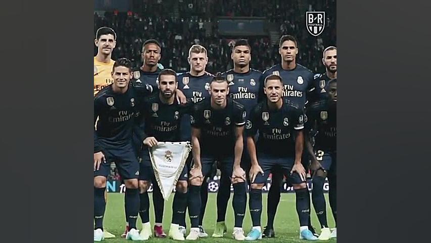 توهین بازیکنان رئال به پرچم رئ...