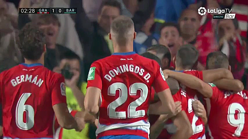 گل گرانادا به بارسلونا توسط را...