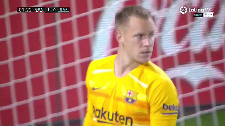 خلاصه بازی گرانادا 2 0 بارسلون...