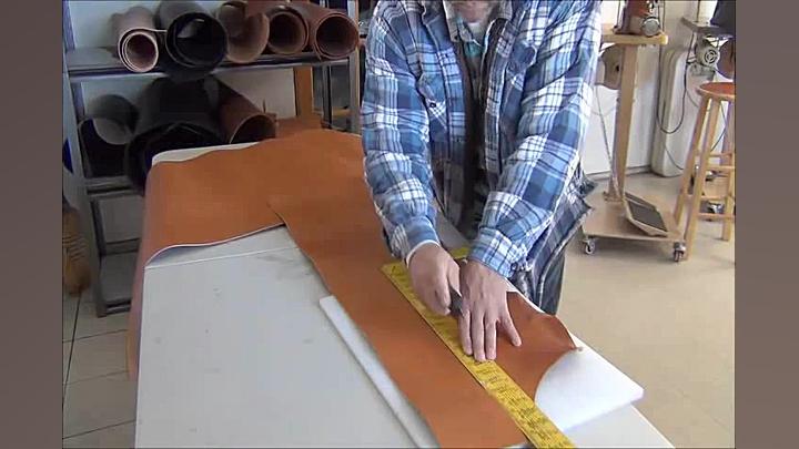 چرم دوزی  آموزش هنر چرم دوزی