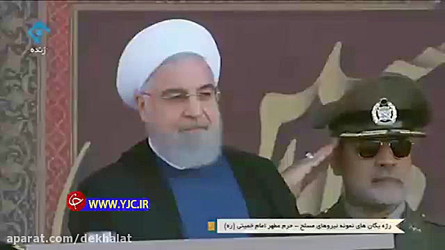 رژه یگان‌های نمونه نیروهای مسل...