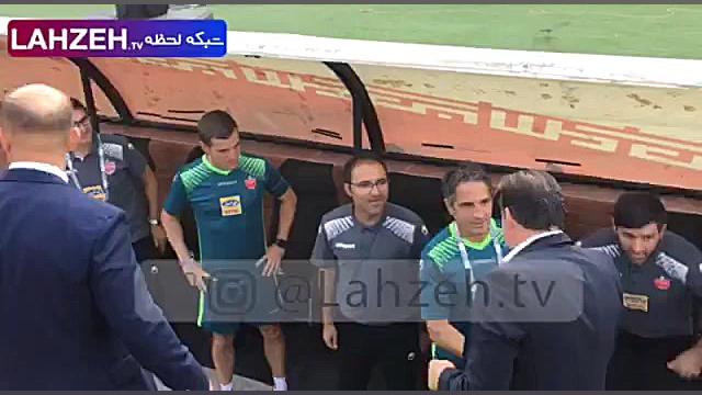 خوش و بش ویلموتس با نیمکت نشین...