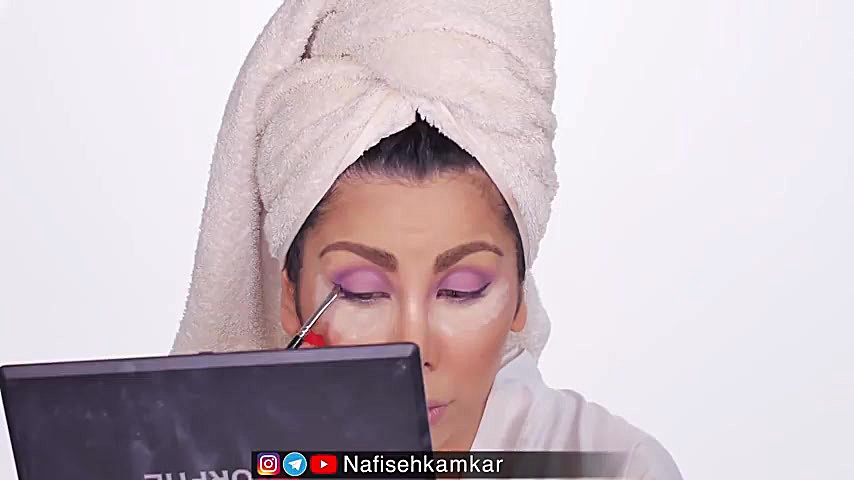 makeup and hair tutorial    آم...