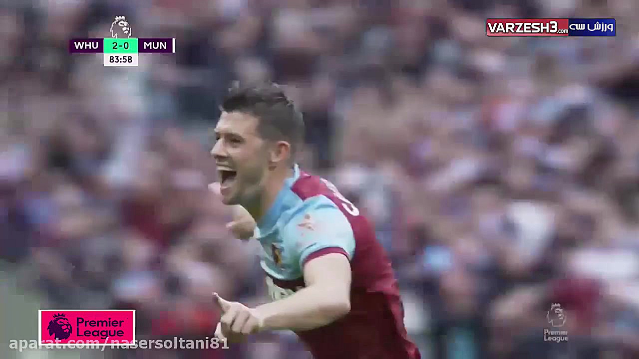 خلاصه بازی (وستهام 2  0 منچستر...