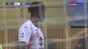 خلاصه بازی سمپدوریا 1  0 تورین...