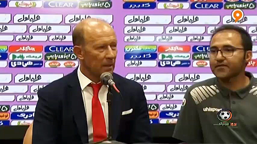 کنفرانس خبری کالدرون بعد از در...