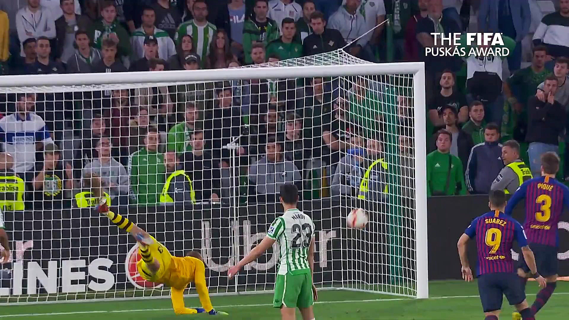 گل زیبای مسی به رئال بتیس نامز...