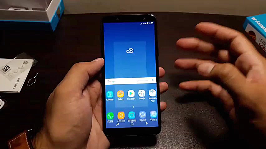 جعبه گشایی گوشی هوشمند سامسونگ...