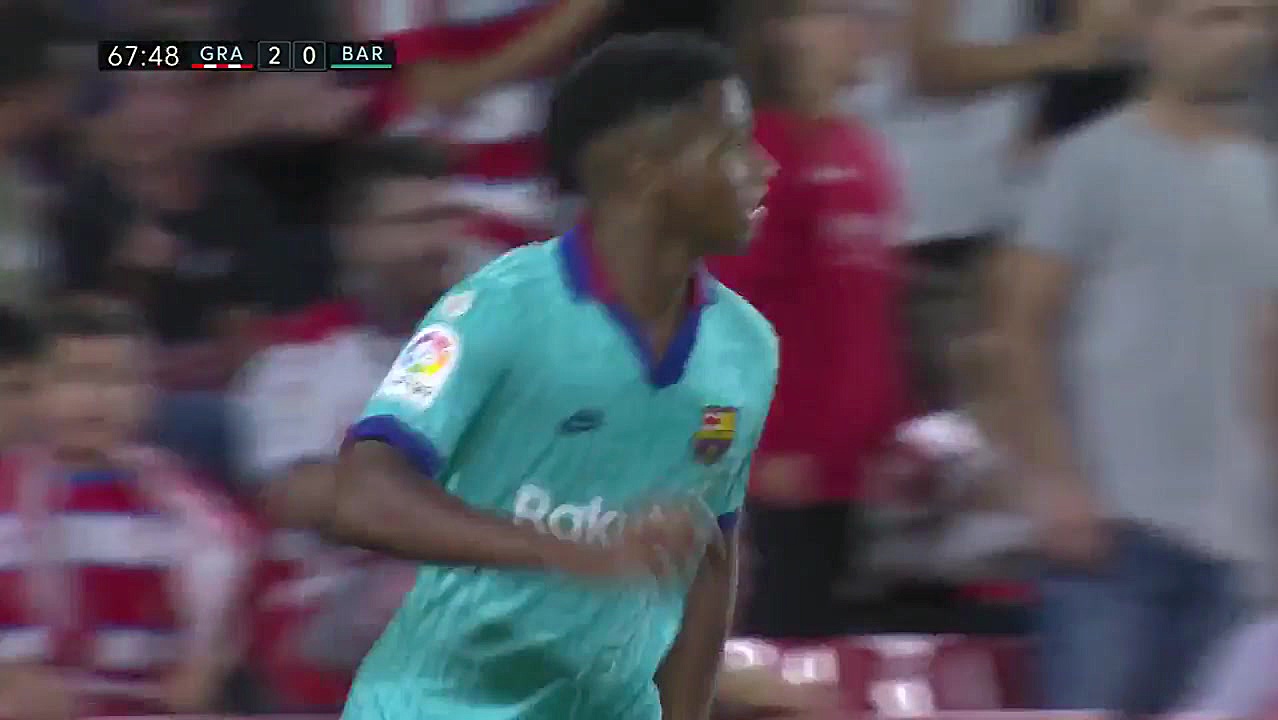 خلاصه بازی؛ خرانادا ۲ ۰ بارسا