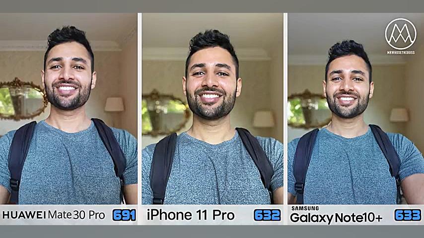 Huawei Mate 30 Pro vs iPhone 1...