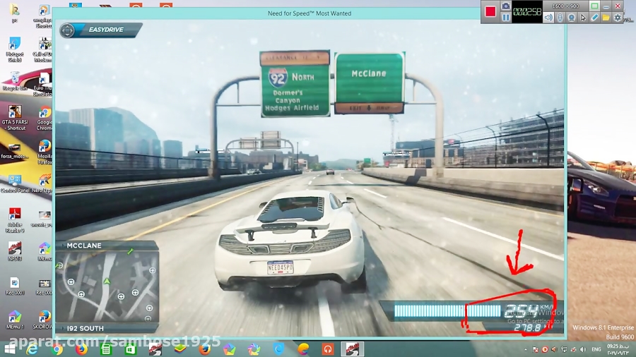 نید فور اسپید موست وانتد 2012