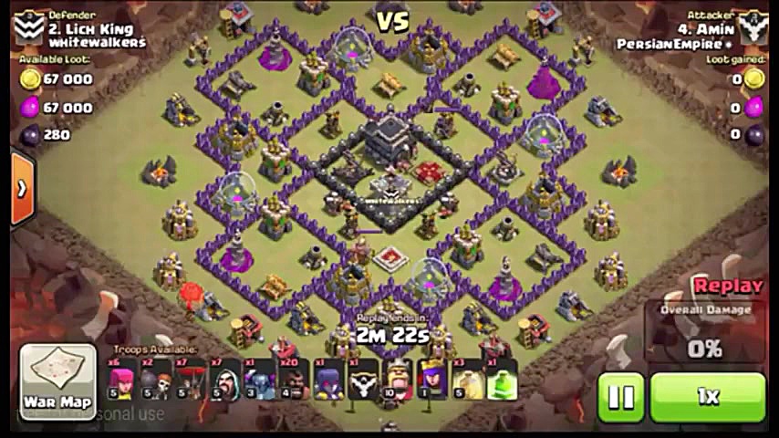 آموزش اتک کلش اف کلنز Hogowipe