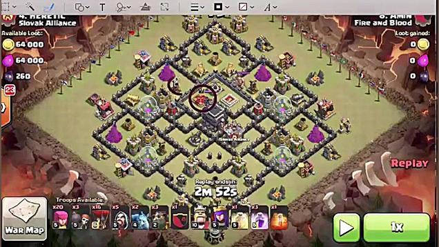 آموزش اتک کلش اف کلنز لاواهاند...