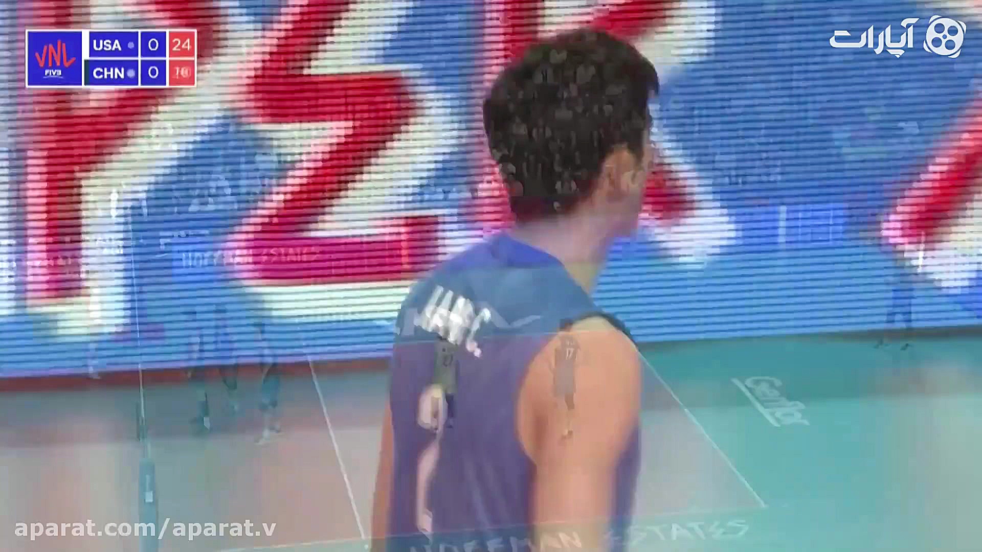 خلاصه بازی والیبال چین 0  3 آم...