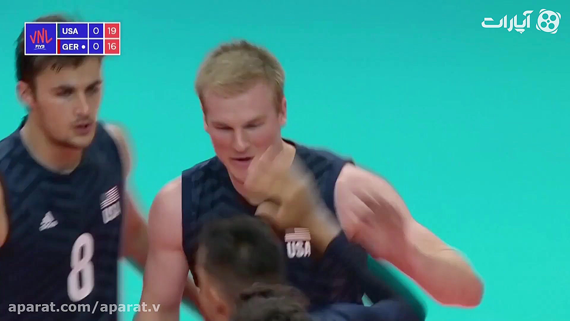 خلاصه بازی والیبال آلمان 1  3...
