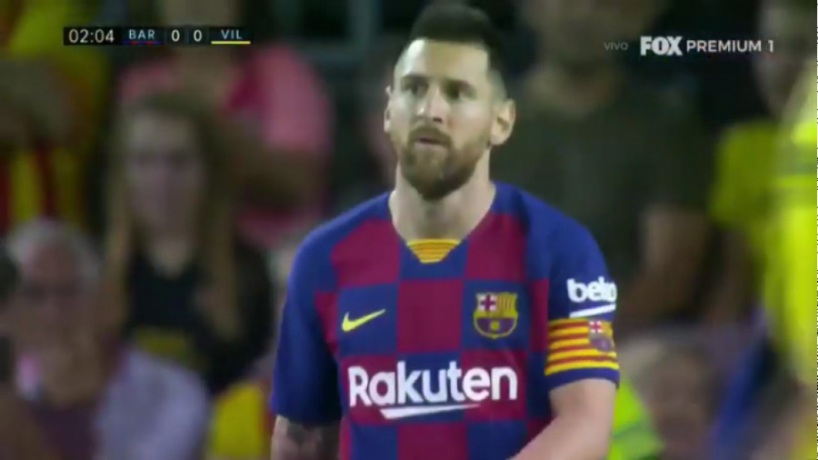 خلاصه بازی بارسلونا 2 1 ویارئا...