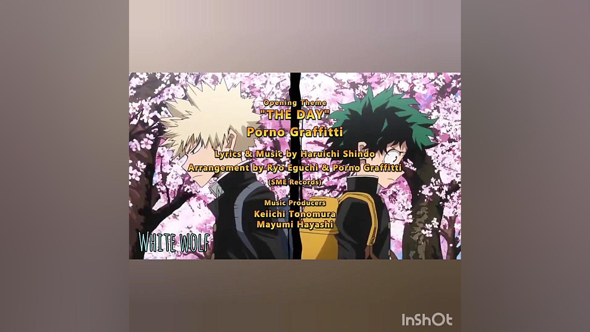 اوپنینگ انیمه مدرسه قهرمانانه من ☆ My hero academia زمان83ثانیه
