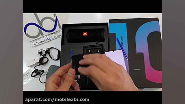 جعبه گشایی گوشی سامسونگ گلکسی...