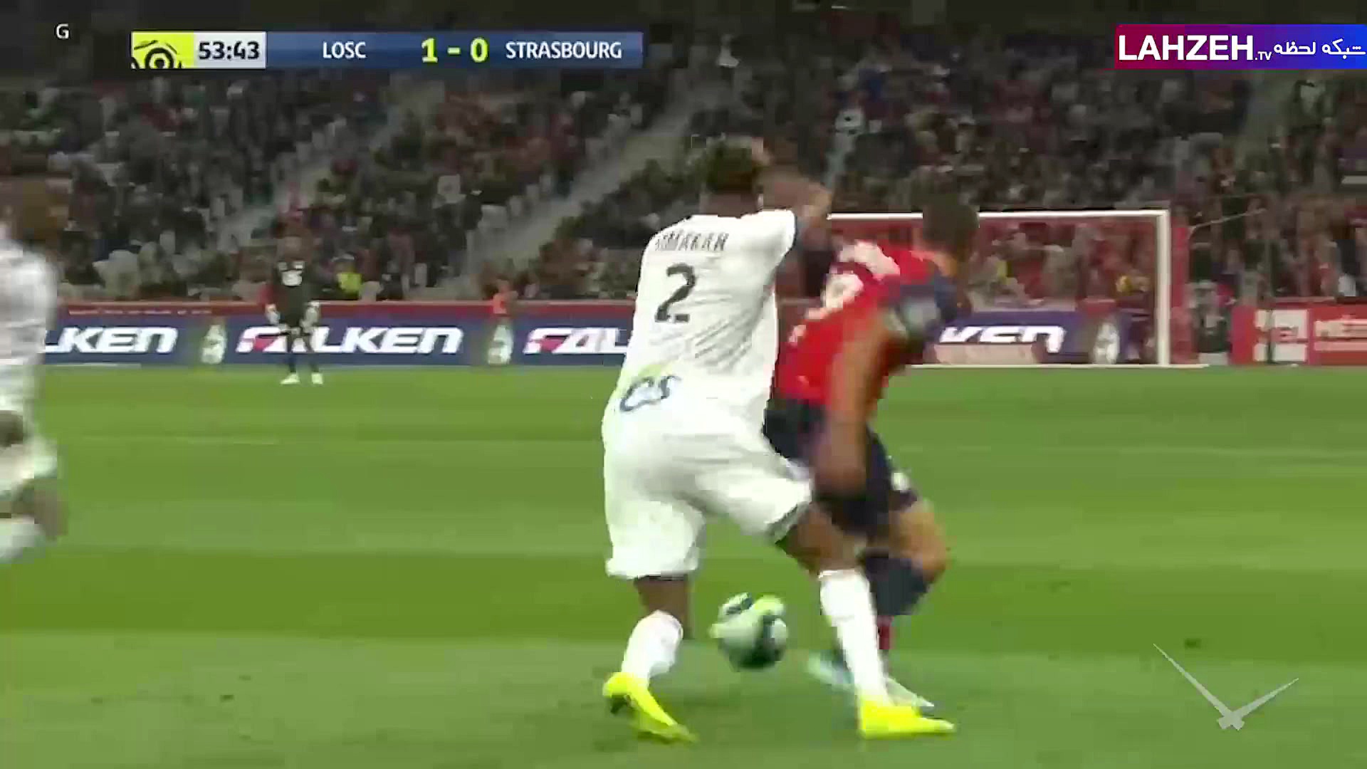 خلاصه بازی لیل 2  0 استراسبورگ...