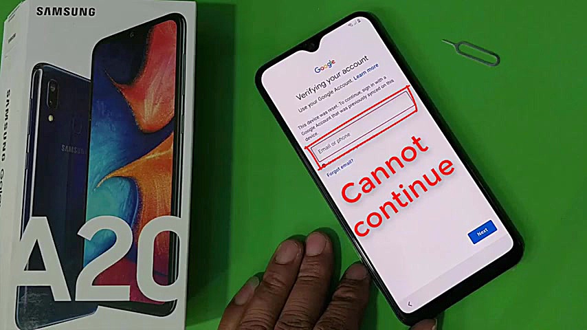 Samsung A10, A20 Frp Unlock By...