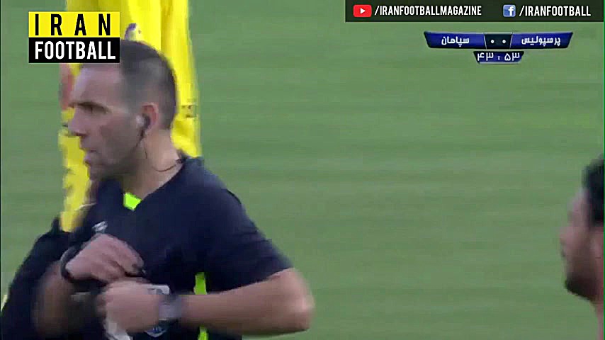 خلاصه بازی پرسپولیس و سپاهان...