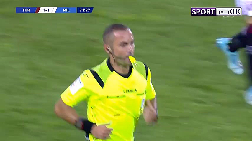 خلاصه بازی تورینو 2 1 آث میلان