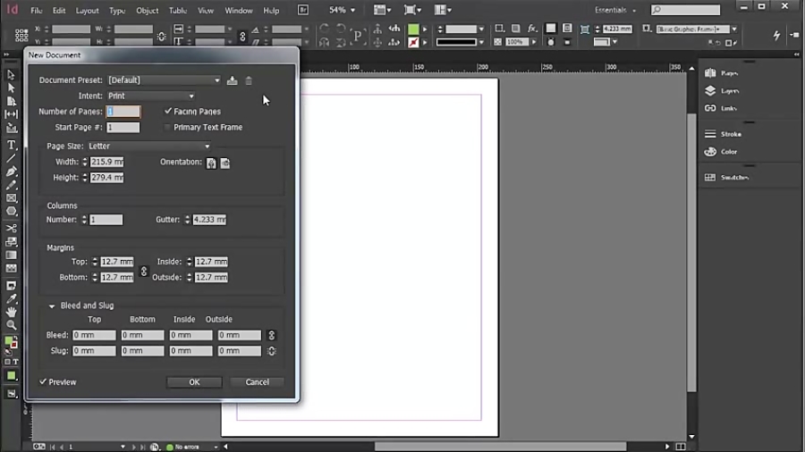 Setting up a newsletter - InDesign CC Tutorial [8/20]
