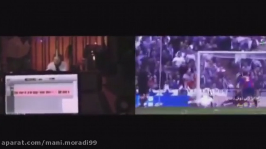 پشت صحنه جذاب ضبط آیتم های برن...