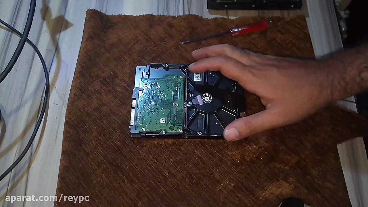 آموزش تعمیر هارد 500GB