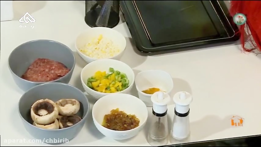 آموزش پخت قارچ شکم پر