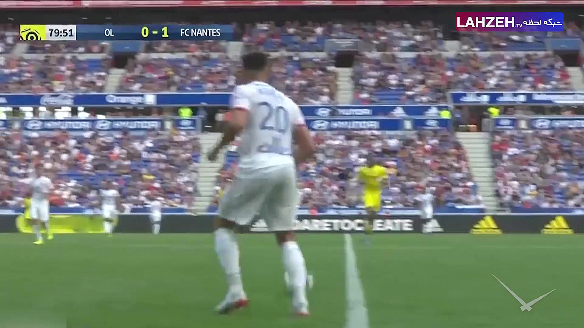 خلاصه بازی لیون 0  1 نانت  هفت...