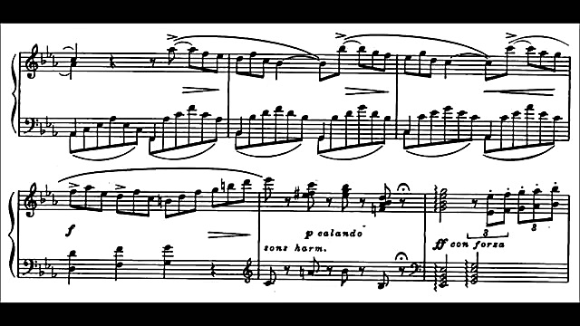 Mikhail Glinka - Nocturne in E-flat major (audio sheet music)