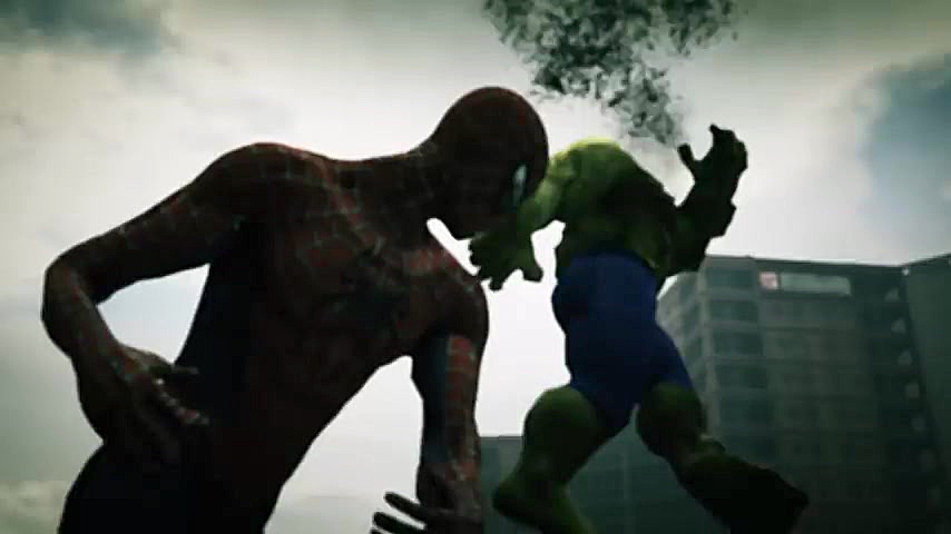 فیلم اکشن هالک و مرد عنکبوتی