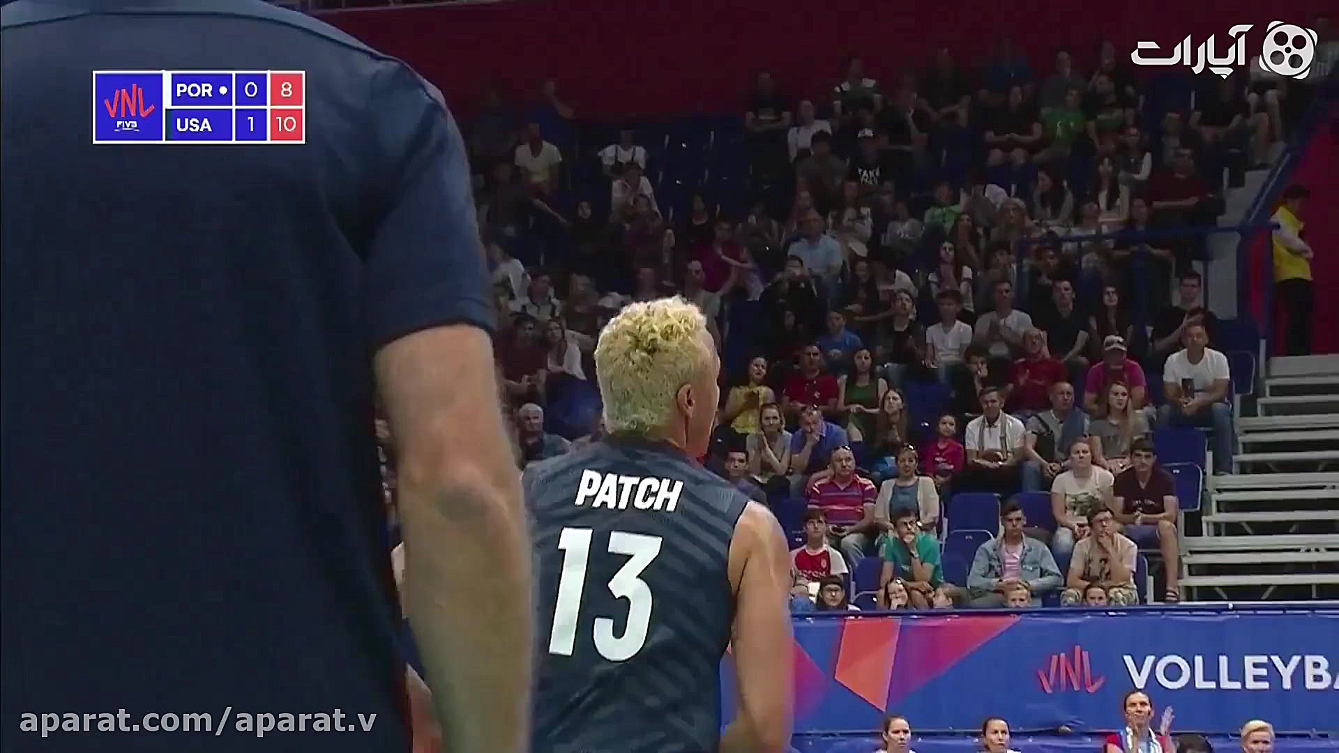 خلاصه بازی والیبال آمریکا 3  1...