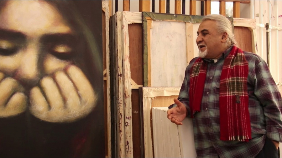 رضا یحیایی و مجسمه 19 تُنی‌اش...