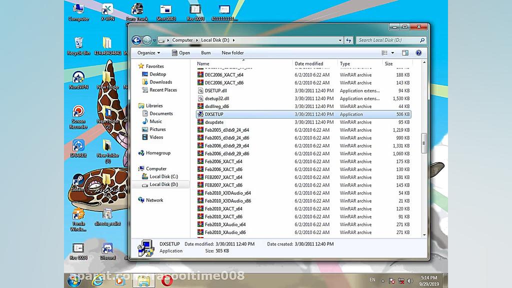 اموزش رفع ارور دایرکس در لانچر...