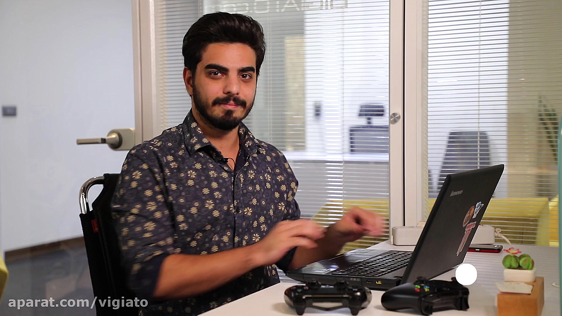 چگونه کنترلر پلی استیشن 4 و ای...