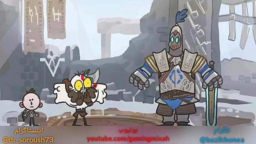 دوبله کارتون گاد اف وار ۴ (GOD...