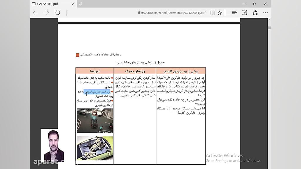 تجارت الکترونیک و امنیت شبکه پ...
