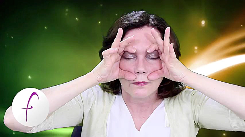 ورزش صورت  لیفت قوی با ماساژ ص...