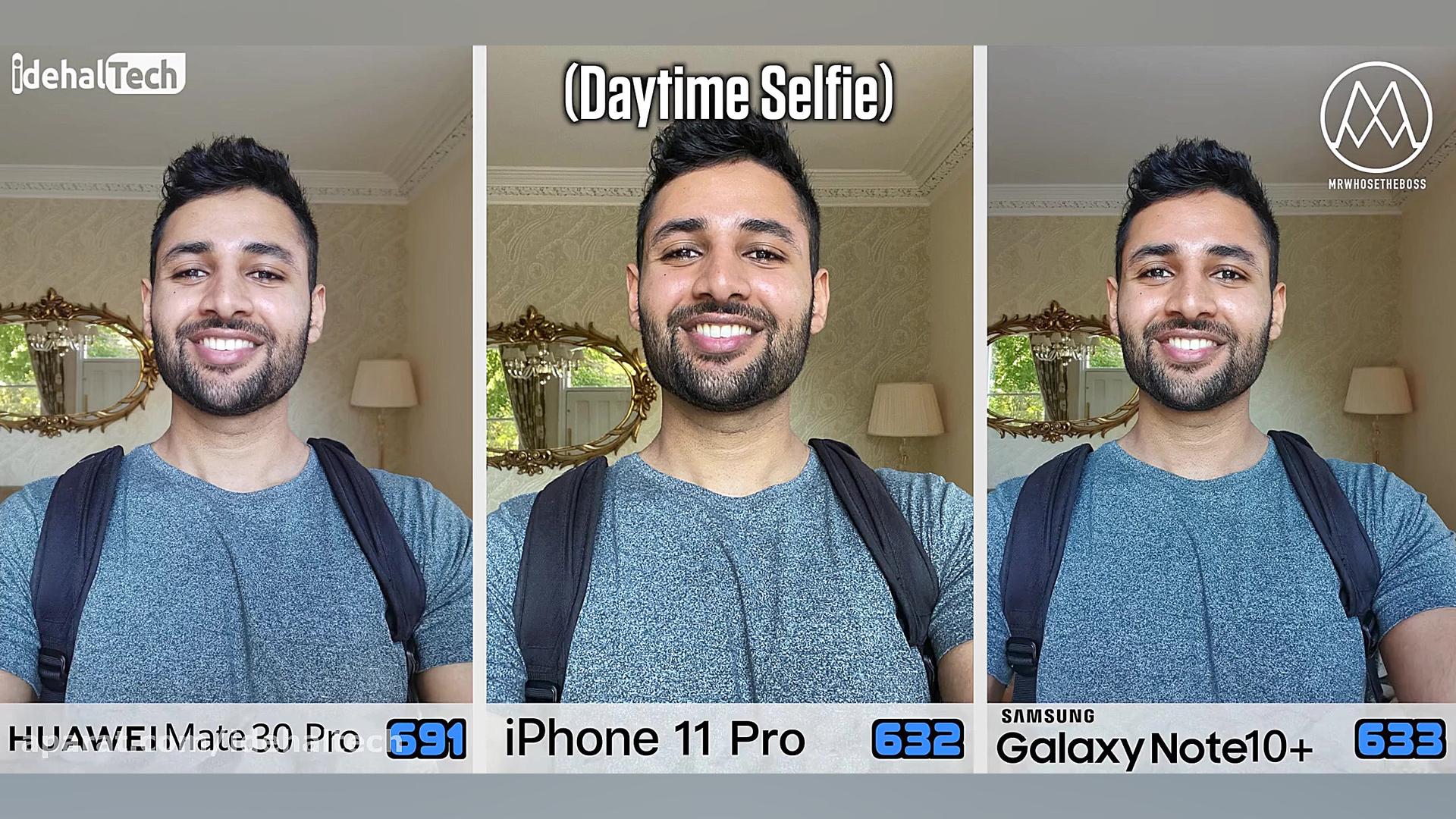 مقایسه دوربین Huawei Mate 30 P...