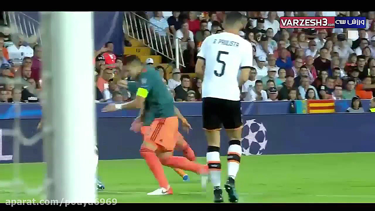 سوپر گل حکیم زیاش برابر والنسی...