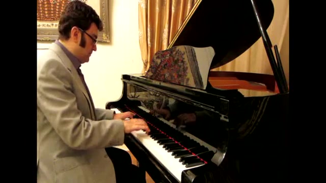 درمیان گلها  آرش ماهر  پیانو ا...