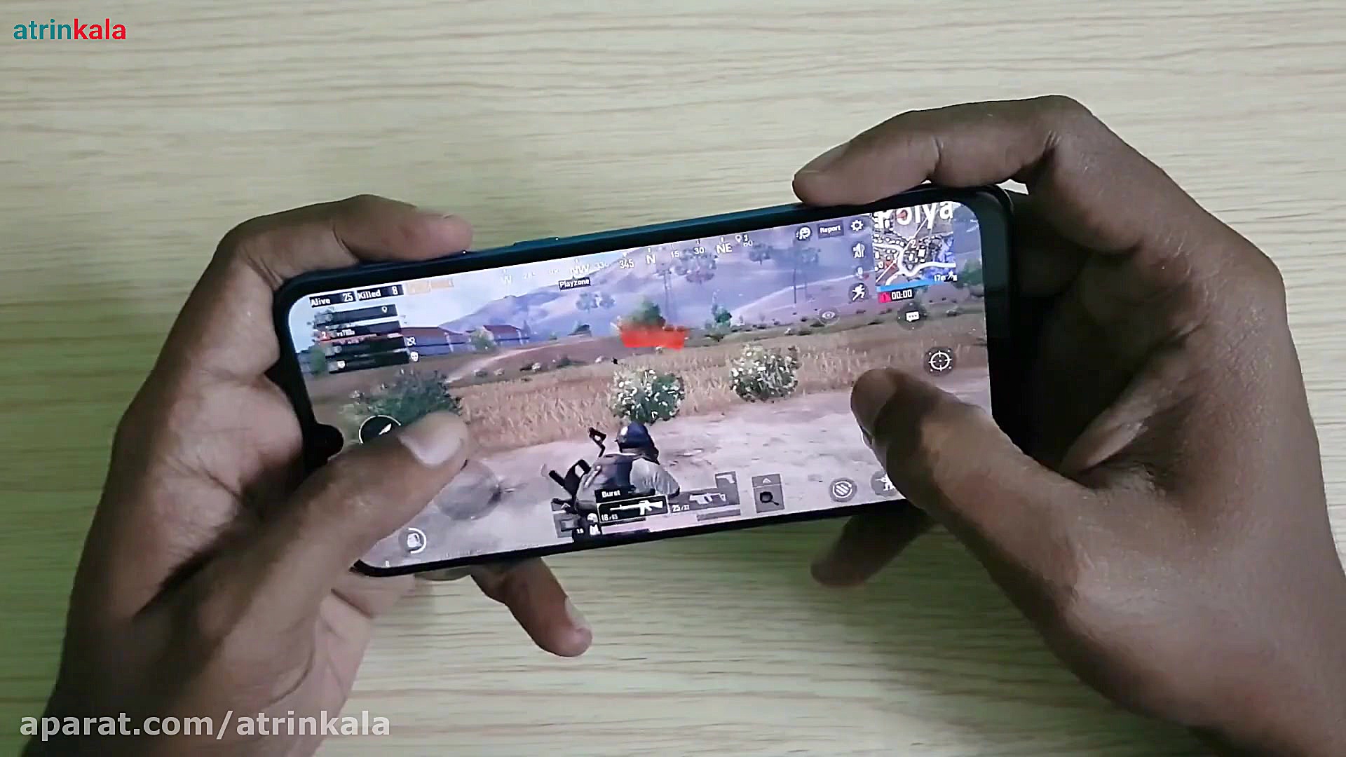 تست عمر باتری 6000 میلی آمپر ب...