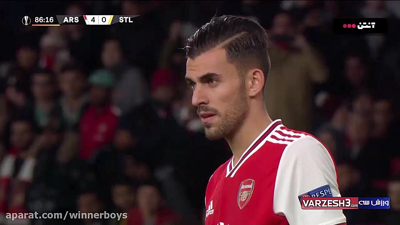 خلاصه بازی ارسنال 4 0 استاندار...